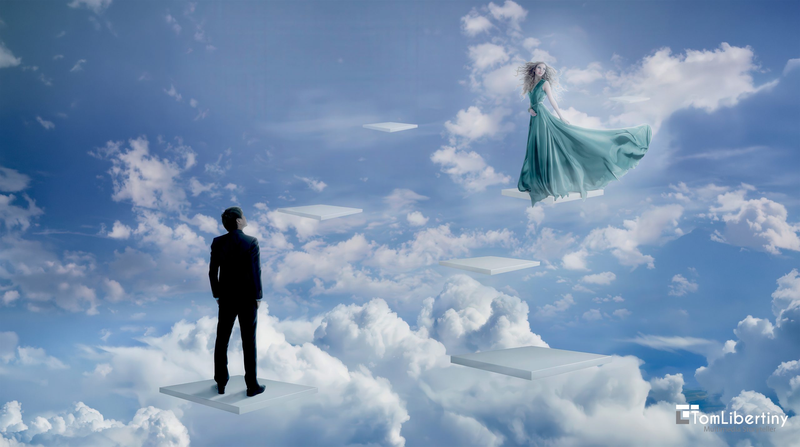 Tom Libertiny, The Dichotomy of Clouds Villanelle