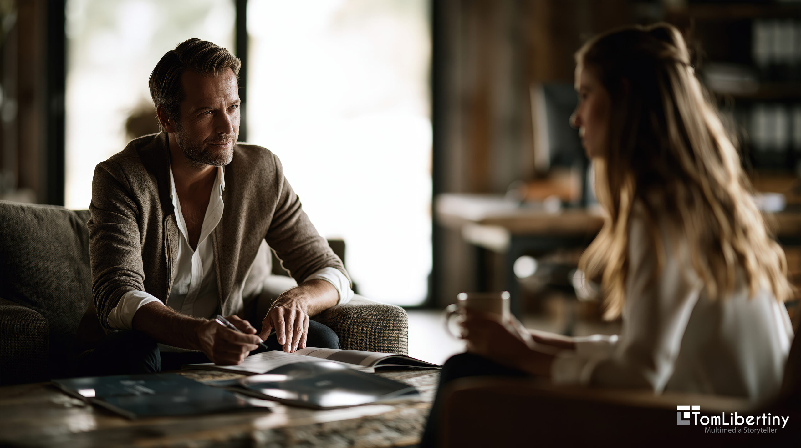 Tom Libertiny, Job Interview